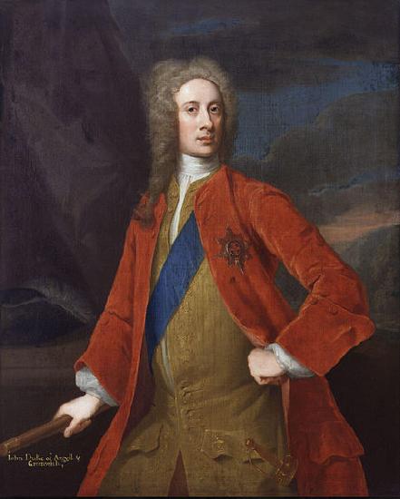 William Aikman Portrait of John Campbell France oil painting art